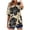 #0363-White, variant on Pounoo Short Sleeve Tees for Women Leaf Print V Neck Half Placket TShirt Floral Relaxed Fit Blouses Vacation Casual Outfits Gift