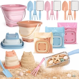 ArtCreativity 6” Plastic Beach Pail & Shovel Set – 12-Pack  display picture 1