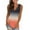 Orange, variant on Idoravan Tank Tops for Women Clearance Women's Casual Printing V-Neck Gradient Sleeveness Tops Loose Vest Blouses