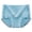 Light Blue A, variant on WRKEKC Panties for WomenPanties for Women Plus Size Cotton Solid Color Rose Print High Waist Tummy Control Butt Lifting Cotton Panties