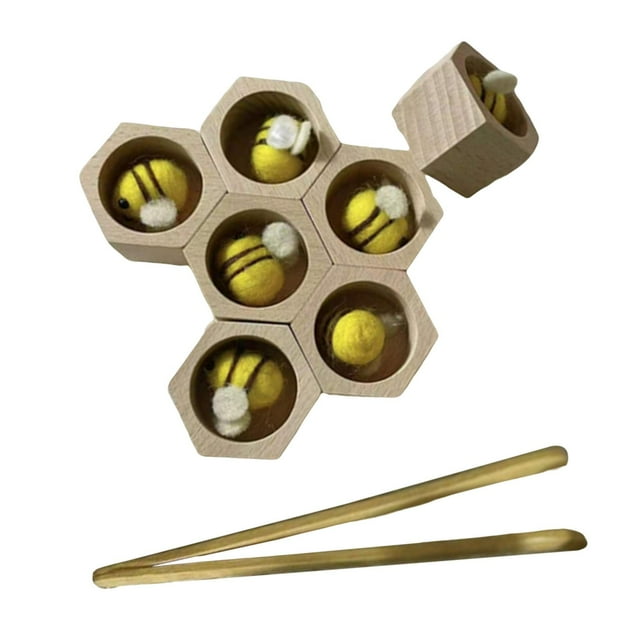 de colmena sostenible, de , educación científica, juguetes de aprendizaje para bebés, juguete de para regalos de Sunnimix Caso de permanencia de objetos