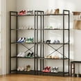 thumbnail image 6 of Casacomoda 5-Tier Bookshelf, Freestanding Book Shelf, Home Office Bookcase for Bedroom, Living Room, Black, 6 of 6