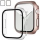 thumbnail image 1 of Paquete de 2 Fundas con Protector de Pantalla de Vidrio Templado para Apple Watch Series 9/8/7 41 mm, JZK Slim Guard Parachoques Cubierta Protectora de PC Dura Completa Cubierta HD Ultrafina para iWat, 1 of 4
