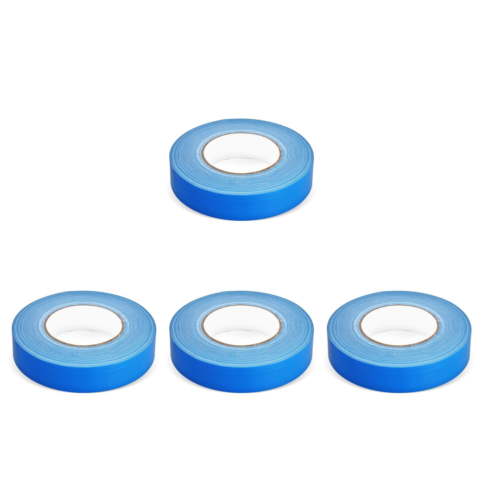 OUNONA OUNONA 4 Rolls Heavy Duty Duct Tape Waterproof Seam Fixing Colored Outdoor Repair Stage Sealing Carpet Tape 50m