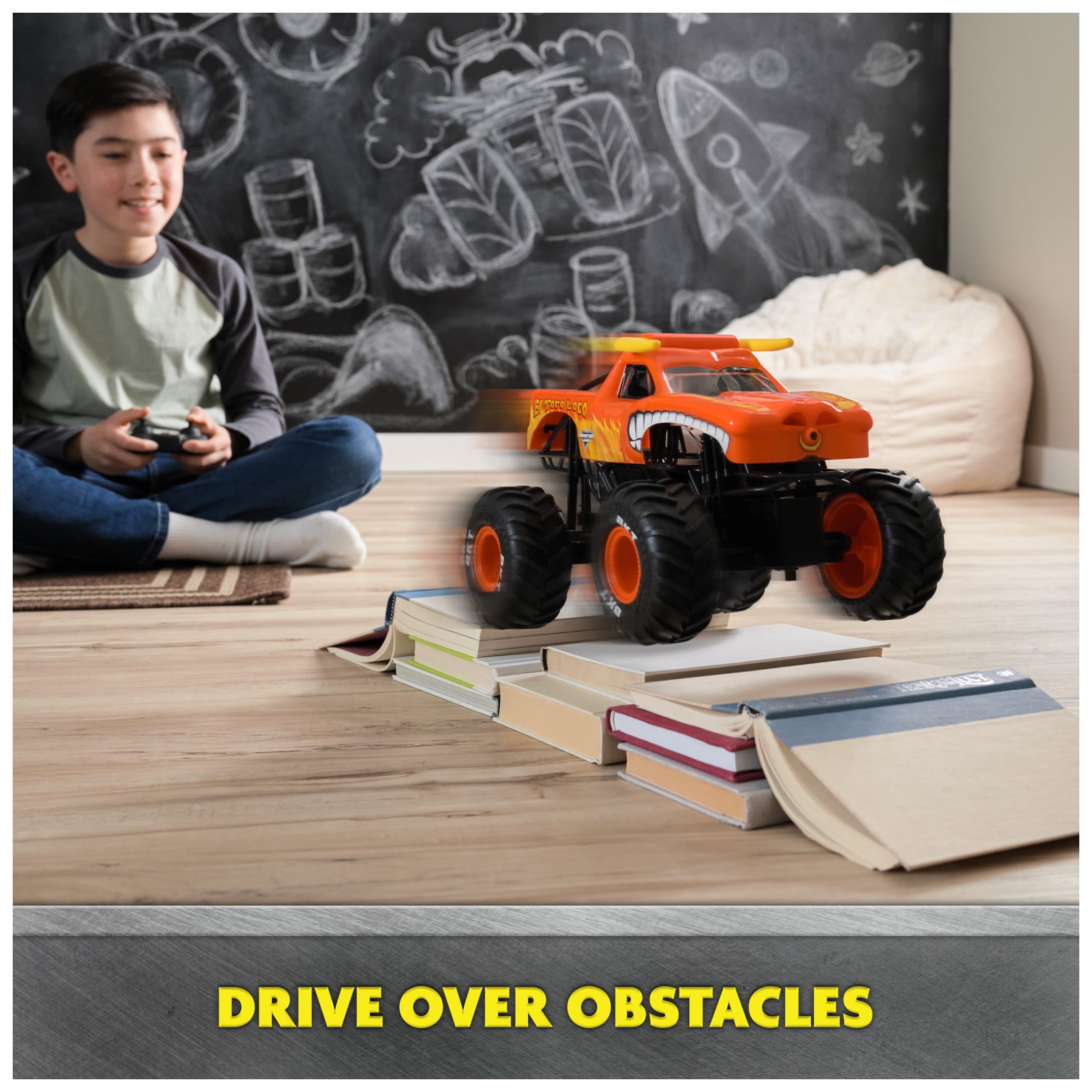 Monster Jam Brandclub Monster Jam El Toro Loco RC Monster Truck 1 15 Scale