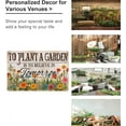 thumbnail image 3 of Gardening Gifts Vintage Gardening Sign To Plant A Garden is To Believe Tomorrow Tin Sign for Home Garden Greenhouse Living Room Bedroom Outdoor Decor 8X12 Inch (3366), 3 of 7