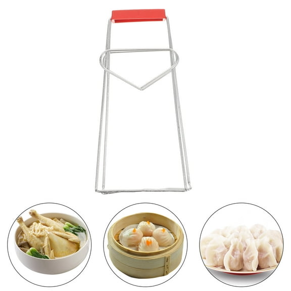ORDDIART 1Set Kitchen Plate Gripper Hot Dish Grabber for Home Users Cookers