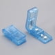 thumbnail image 5 of Cortador y divisor de pastillas con dispensador, corta pastillas, vitaminas, tabletas, hoja de acero inoxidable, tamaño de viaje 1 unidad, 5 of 5