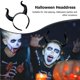 thumbnail image 4 of Wosthever Diadema de cuerno de Halloween Masquerade Cosplay realista Hairband Party Supplies Kits de decoración para fiestas, 4 of 6