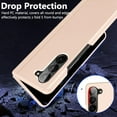 thumbnail image 4 of for Samsung Galaxy Z Fold 5 Case [Hidden Magnetic Kickstand], Z Fold 5 5g Kickstand Phone Case Slim Hard PC Bumper Shockproof Support Wireless Charging Z Fold5 5g Stand Case Pink, 4 of 11