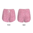 thumbnail image 6 of Uemuo Glitter Pattern Women's Athletic Shorts High Waisted Running Shorts with Liner Pockets Gym Elastic Workout Shorts-Large, 6 of 9