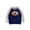 2# Gray Blue, variant on Ingzy Toddler Baby Boy Girl Football Sweatshirt Long Sleeve Crewneck Pullover Shirt Spring Fall Clothes