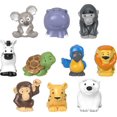 thumbnail image 4 of Fisher-Price Little People 10-Piece Animal Pack Figure Set for Toddler Pretend Play, 4 of 5