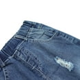 thumbnail image 6 of KIDSCOOL SPACE Baby Ripped Jean,Toddler Elastic Distressed Waist Denim Pants,18-24 Months, 6 of 7