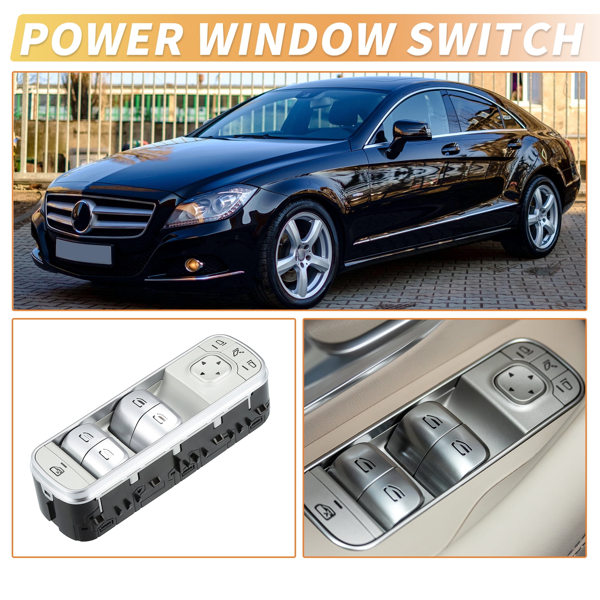 Unique Bargains Power Window Switch for Mercedes-Benz GLE 350 GLE 450 GLS 580
