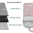 thumbnail image 4 of Funda para tableta MOSISO para iPad Air/Pro 11, Galaxy Tab 11, rosa, 4 of 6