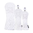 thumbnail image 1 of Soidarity Cubiertas impermeables para cabeza de Golf, esqueleto blanco, equipo deportivo de lujo profesional, accesorios deportivos de felpa gruesa Golf Soidarity OD009755-00, 1 of 5