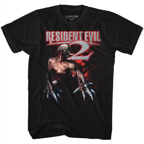 Resident Evil Mr Licker Black Adult T-Shirt Xlt