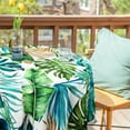 thumbnail image 2 of Nappe d'Extérieur Imperméable avec Trou pour Parasol pour Table Ronde 60x60 Pouces Nappe de Patio Forêt Tropicale avec Fermeture Éclair, 2 of 5