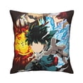thumbnail image 6 of My Hero Academia Throw Pillow Covers, Anime Pillow Cases, Cushion Covers 18 X 18 Inch Square Pillow Protectors For Sofa Couch Bedroom Car Chair Home Decor, 6 of 9