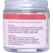 Toothpaste Tablets – Cinnamon | Nano Hydroxyapatite Toothpaste Tablets Chewable | Fluoride Free l 90 Tabs