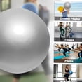 thumbnail image 4 of Typpkmm Yoga Ball Pilates Exercise Balance Ball Gym Home Yoga Core Training Anti 25Cm, 4 of 7