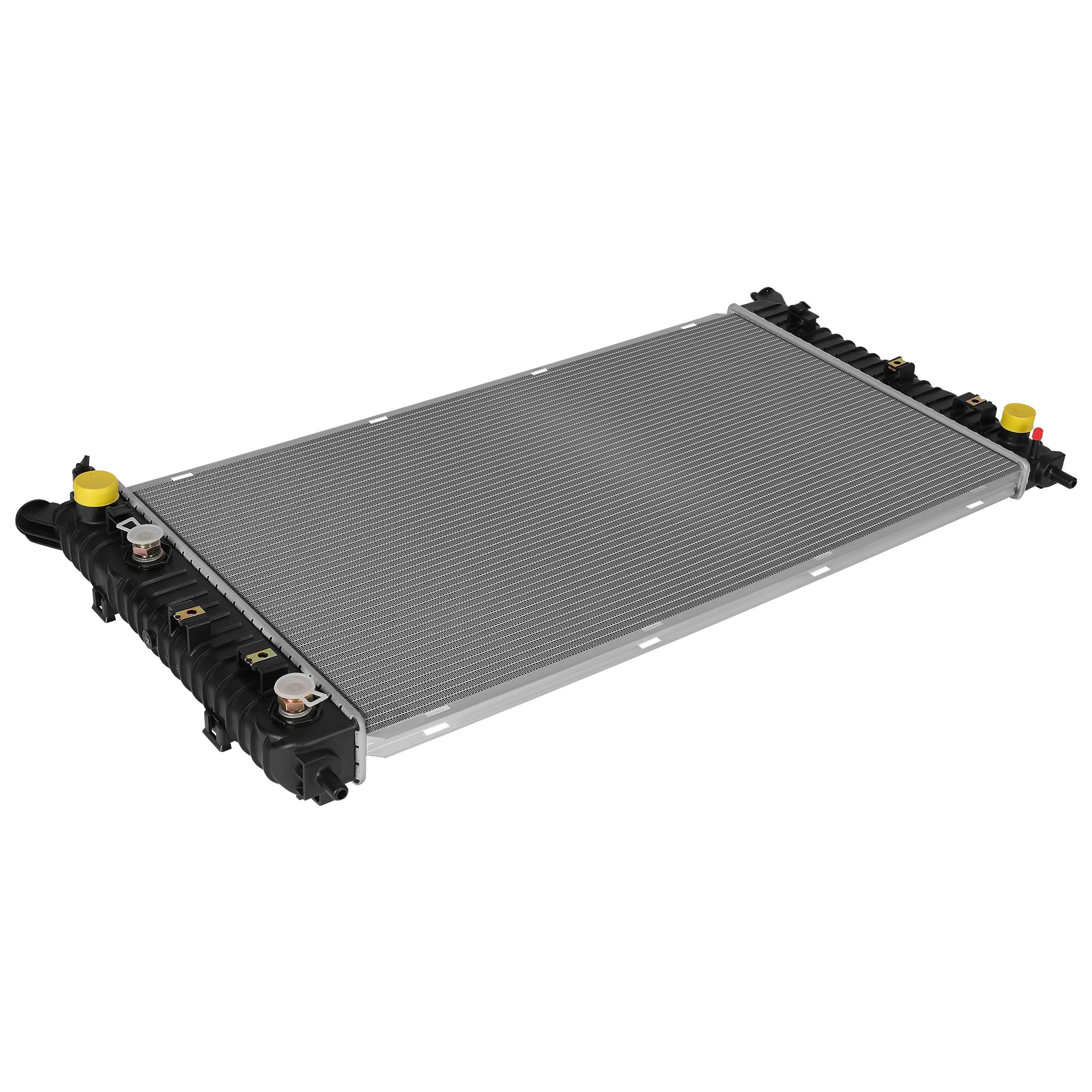 LEDKINGDOMUS Precision Fit Radiator Compatible with 2019-2024 Chevrolet Silverado 1500/GMC Sierra 1500 V8 5.3L 6.2L, Aluminum Core Leak-Proof Design, TIG-Welded for Extreme Weather Resistance CU13767