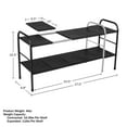 thumbnail image 6 of Home-Complete 2 Tier Under Sink Organizer with 8 Removable Panels (Black), 6 of 6
