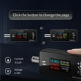 thumbnail image 2 of Dc5525 Charging Tester 240W 0.96 Tft Display 0-12A/4-30V Voltage Current Monitor, 2 of 6