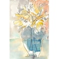 thumbnail image 2 of Dixon, Samuel 11x14 White Modern Wood Framed Museum Art Print Titled - Lilium in Vase I, 2 of 4