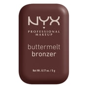 NYX Professional Makeup Buttermelt Powder Bronzer, Butta than U, 0.17 oz