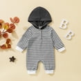 thumbnail image 2 of Vedolay Baby Girls Bodysuits Romper Jumpsuit Headband Outfits Set Clothes Grey,100, 2 of 4