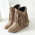 thumbnail image 5 of Teacher Appreciation Gifts AXXD Low-heeled Ankle Boots,Winter Cowboy Boots For Women Packer Boots Soft Over-the-Knee Shoes For Women Couples Shoes For Reduced Price, 5 of 9