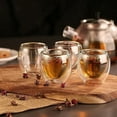 thumbnail image 3 of Nuevo 1/4/6 Uds vaso de chupito de doble pared taza de café Espresso de doble pared 80ml /250ML/350ML/450ML Ormromra 2030122-3, 3 of 3