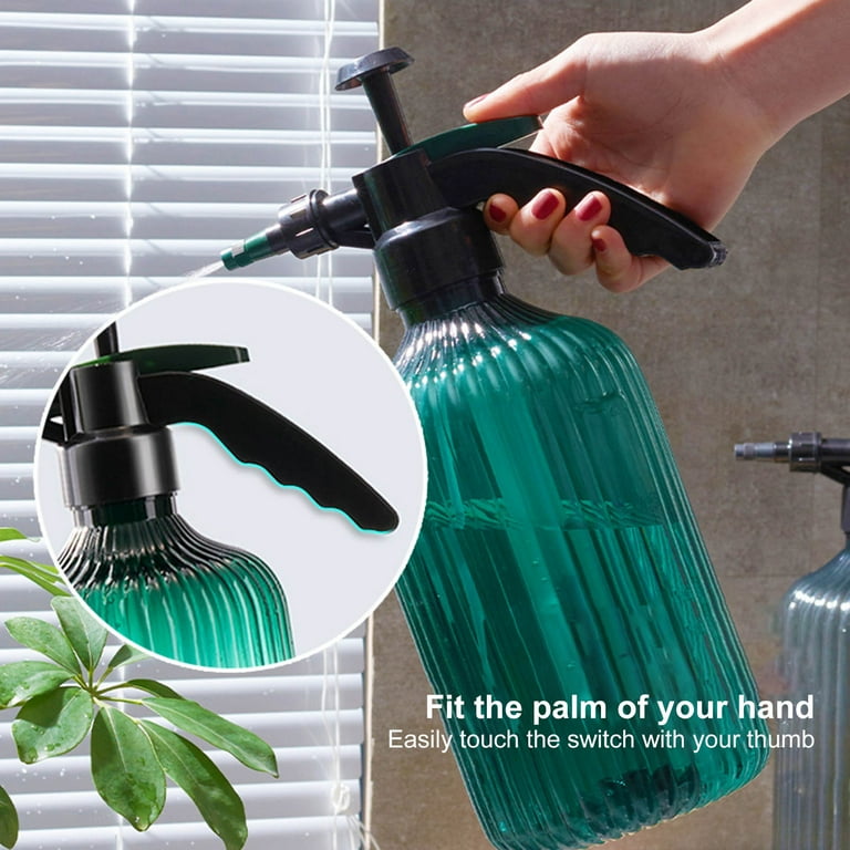 Mist Spray Bottle, Hand Held Pressure Plant Mister with Top Pump, Empty  Water Sprayer Watering Can with Adjustable Nozzle forGardening and Home  Cleaning 