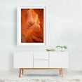 thumbnail image 2 of Antelope Canyon - Arizona Photography White Framed Wall Art Print 24 x 36 inches, 2 of 3