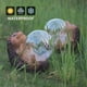thumbnail image 2 of Lámpara de energía solar forma de erizo estatua de animal arte adornos iluminados solar resistente duradero para decoración de patio trasero Magideal Lámpara de energía solar, 2 of 8