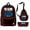 Brown, variant on Jey Uso Main Event Backpack 3 Piece Set Rucksack Crossbody Bag Women Men Casual Daypack Travel Bags