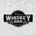 thumbnail image 4 of Craftnamesign Custom Home Pub Gin Whiskey Bar Metal Wall Art LED Light, Custom Bar Pub Name Sign, 4 of 5