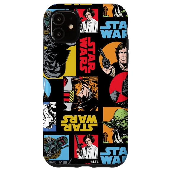 Funda para Celular STAR WARS El Imperio Contraataca Personajes para iPhone 11