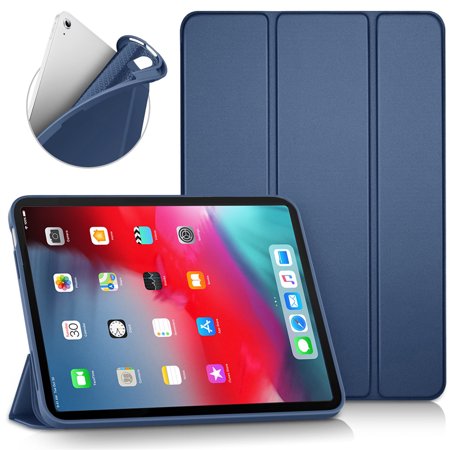 Tablet Case For Apple iPad Pro 11 2018 2020 2021 2022 A1979 A1980 A1934 A2013 Magnetic Soft Silicone Flip Smart Cover Royal Blue iPad Pro 11 2020