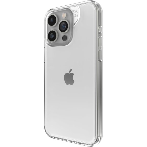 ZAGG Crystal Palace iPhone 15 Pro Max Clear Phone Case - Drop Protection (13ft/4m) Anti-Yellowing & Scratch-Resistant iPhone Case Wireless Charging Compatibility