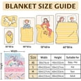 thumbnail image 2 of Personalized Kids Blanket with Name, 60 x 50 Inches Warm Soft Rainbow Unicorn Blanket for Kids, Unicorn Lovers, Cozy Lightweight Flannel Throw Blanket for Bed Sofa Room Decor, Living Room, 2 of 6