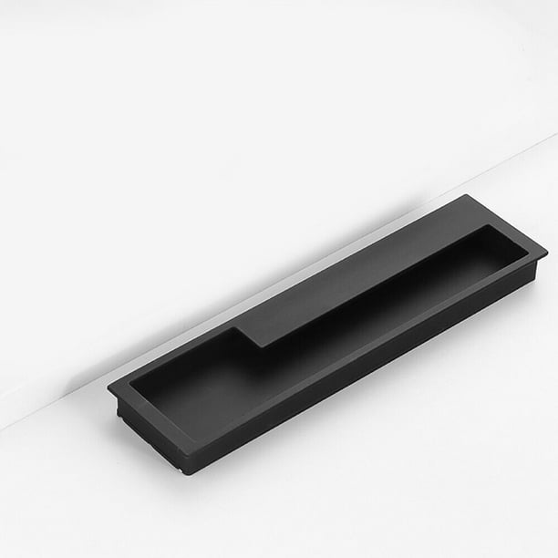 Fichiouy Recessed Sliding Door Handles Invisible Hidden Door Push/Pull