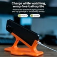 thumbnail image 5 of Adjustable Phone Stand for Desk, Sturdy Universal Holder Compatible with iPhone Samsung, Portable Foldable Phone Holder for Video Calls Reading Movies, Compact Lightweight Modern Design, 5 of 9