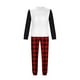 thumbnail image 4 of Moonsky Christmas Elf Christmas Pajamas For Family Parent-child Warm Christmas Set Printed Home Wear Pajamas Two-piece Mom Set Matching Christmas Pjs For Family(130#Kids), 4 of 4