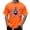 3#Orange, variant on JXMVOJ Men's Funny T-Shirts Casual Halloween Fashion Printed Lightweight Sports Round Neck Short Sleeve Vintage Shirt Loose Fit Plus Size Comfy Trendy Outdoor Blouse Tops