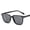Bright black grey, variant on Unisex Square Sunglasses Enhanced High Definition Lenses Superior Clarity UV Protection PC Frame Eyewear Fashion Sun