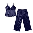 thumbnail image 6 of Warop Women's V-Neck Pajama Set, Comfortable and Soft Sleepwear, for Home, Bedtime and Lounge, 6 of 6