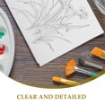 thumbnail image 3 of MOVTOTOP 20 Sheets Drawing Paper Watercolor Drawing Paper Coloring Papers Coloring Paper, 3 of 8